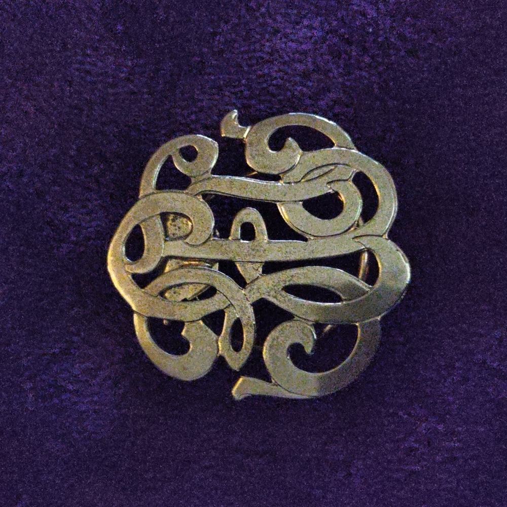 Vintage Scarf clip